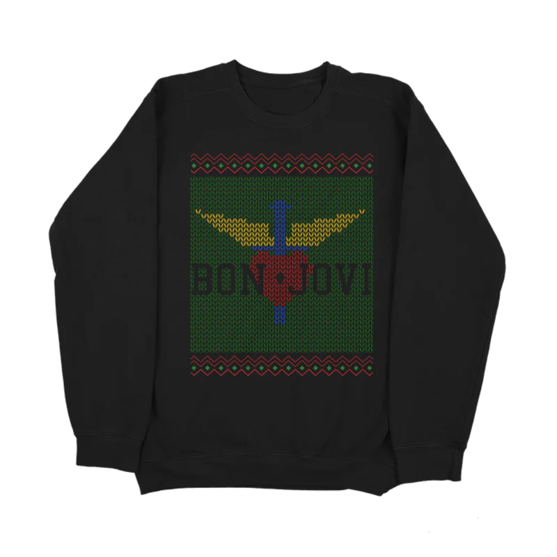 Bon Jovi - Holiday Crewneck