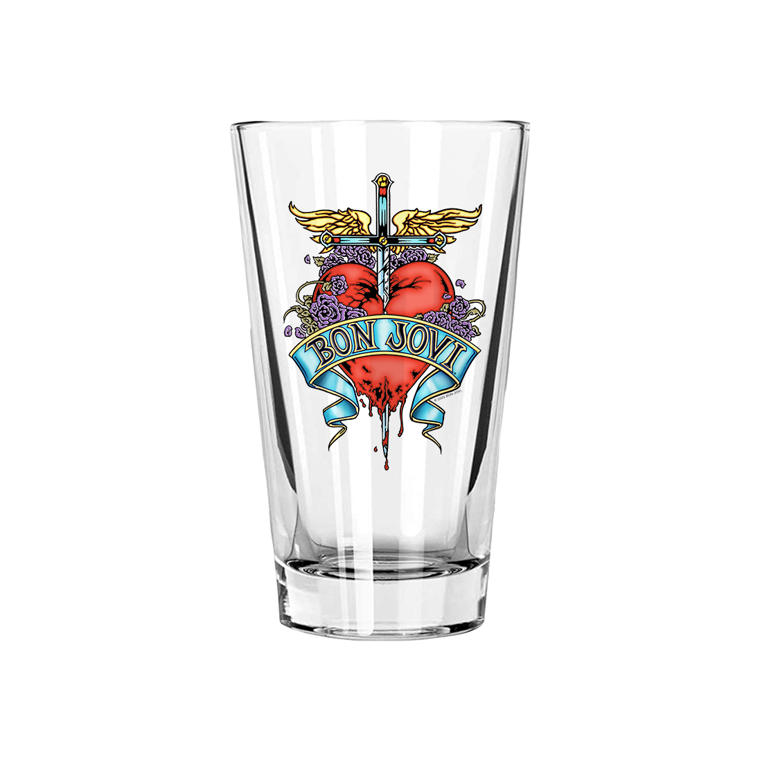 Bon Jovi - Heart & Dagger Pint glass