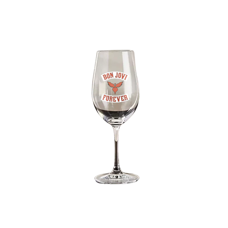 Bon Jovi - Forever Wine Glass