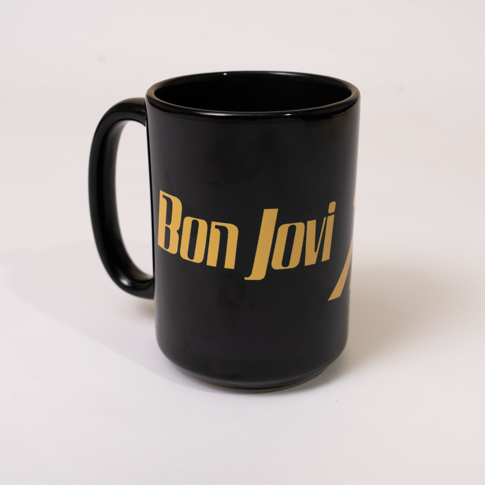 Bon Jovi - Slippery When Wet Black Mug