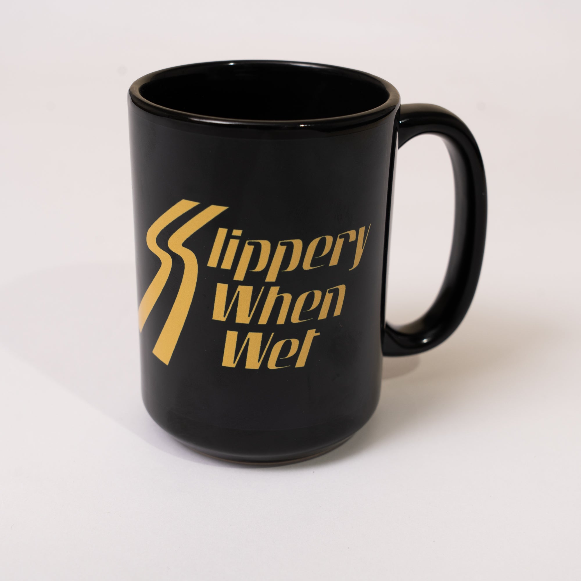 Bon Jovi - Slippery When Wet Black Mug