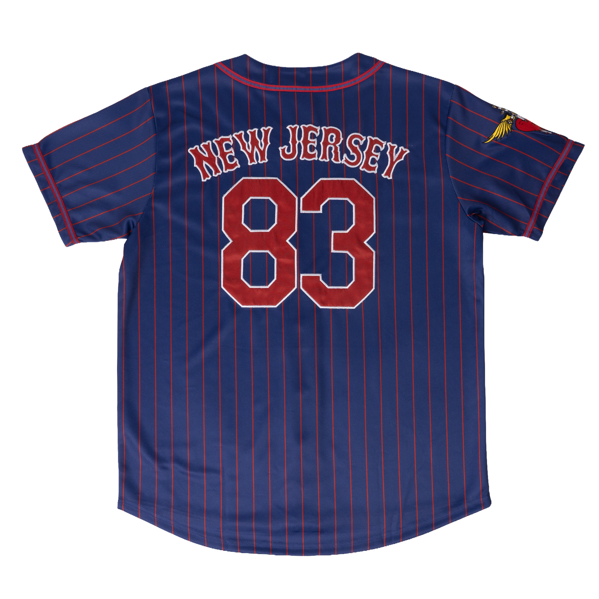 Bon Jovi - Bon Jovi Blue Baseball Jersey