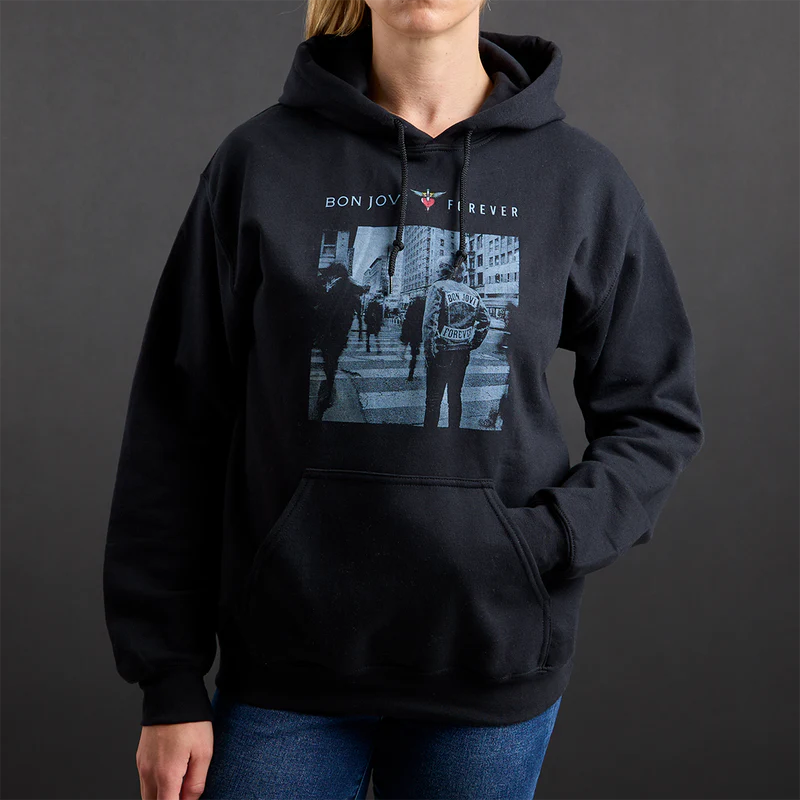 Bon Jovi - Bon Jovi Forever Hoodie in Black