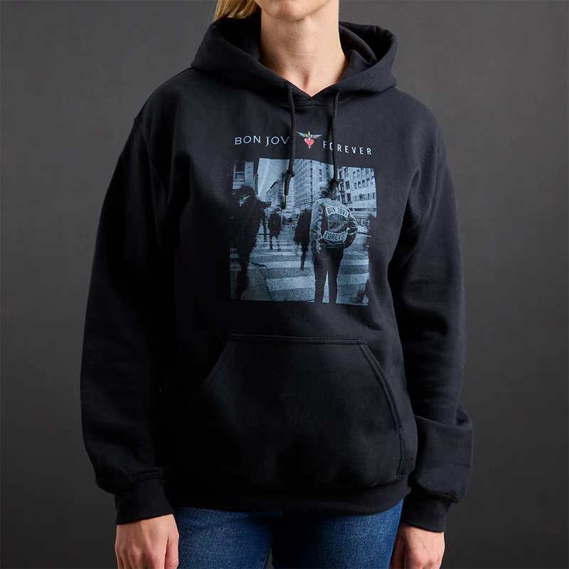 Bon Jovi - Bon Jovi Forever Hoodie in Black