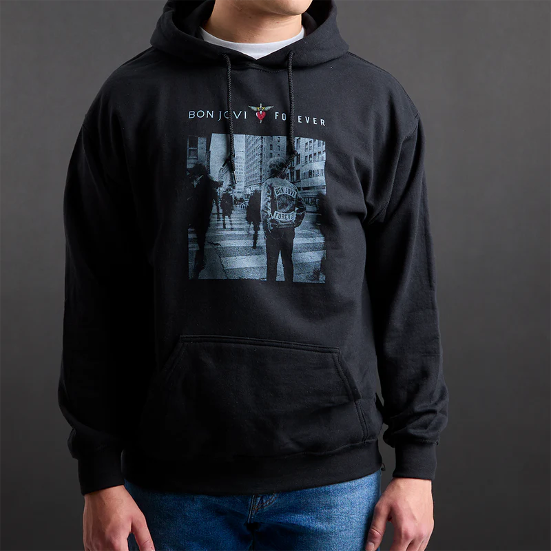 Bon Jovi - Bon Jovi Forever Hoodie in Black