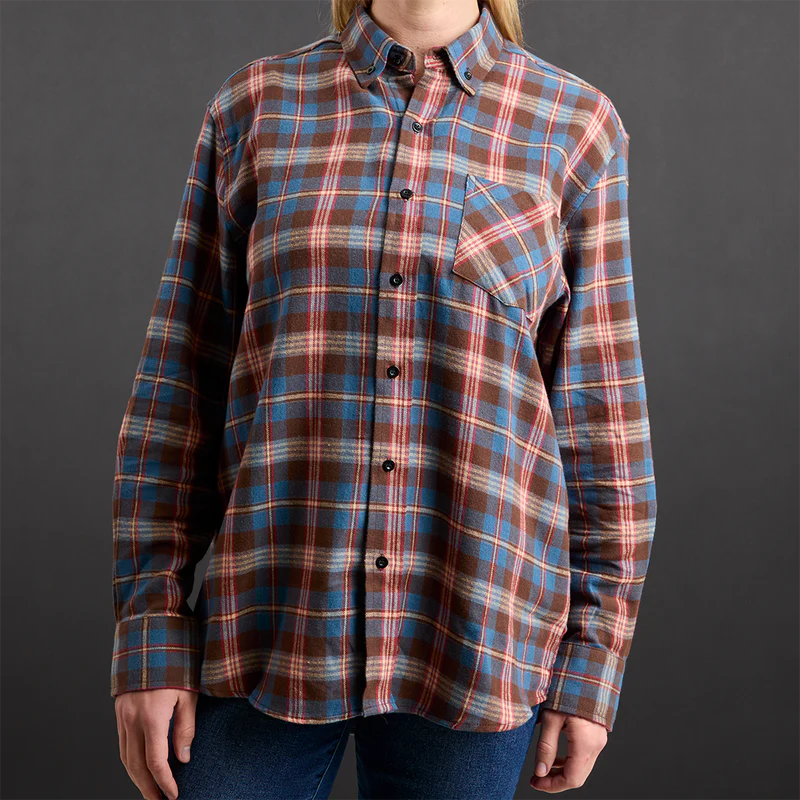 Bon Jovi - New Jersey Blue Pattern Flannel
