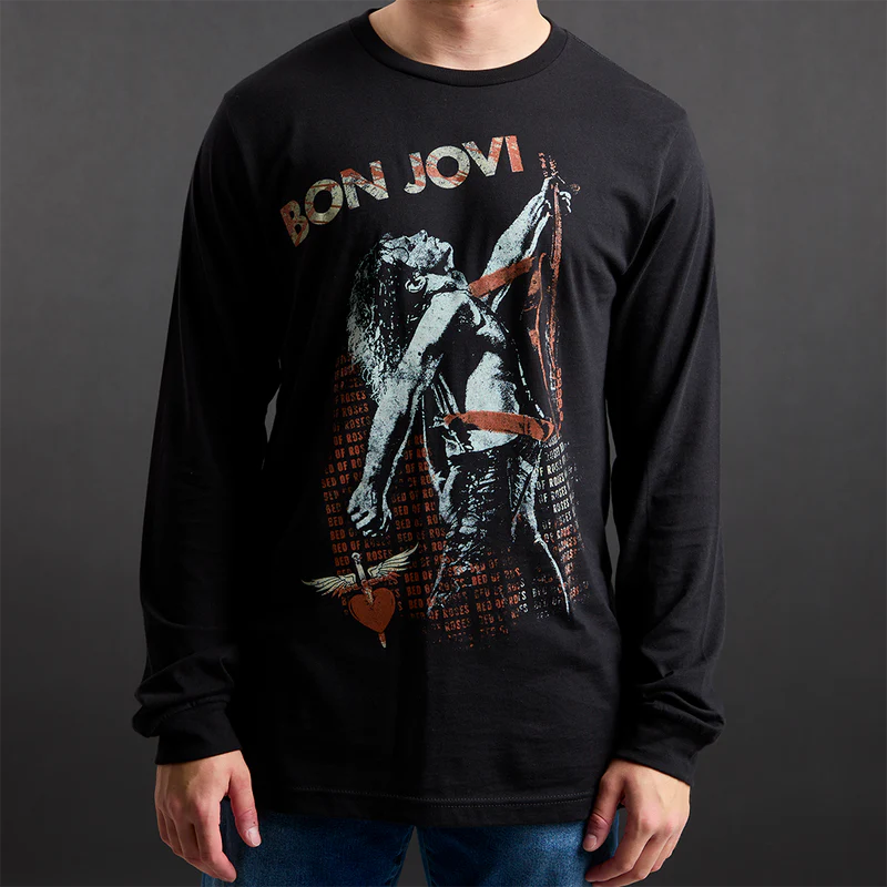 Bon Jovi - Bed of Roses Long Sleeve Shirt