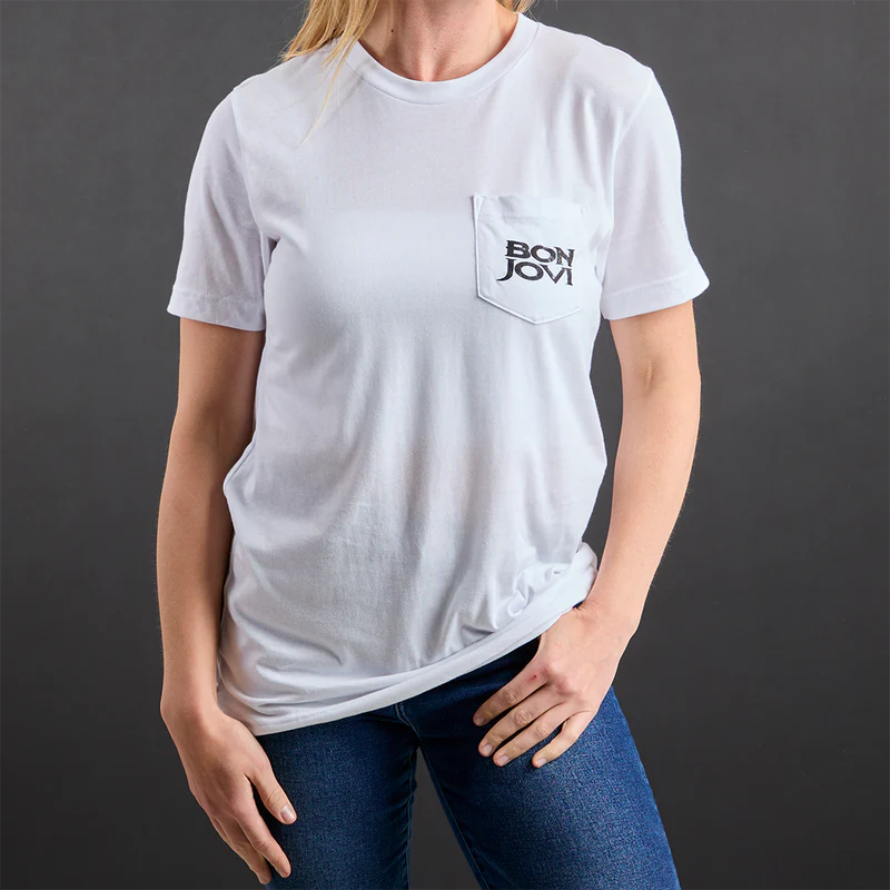 Bon Jovi - 7800° Fahrenheit Staff T-Shirt