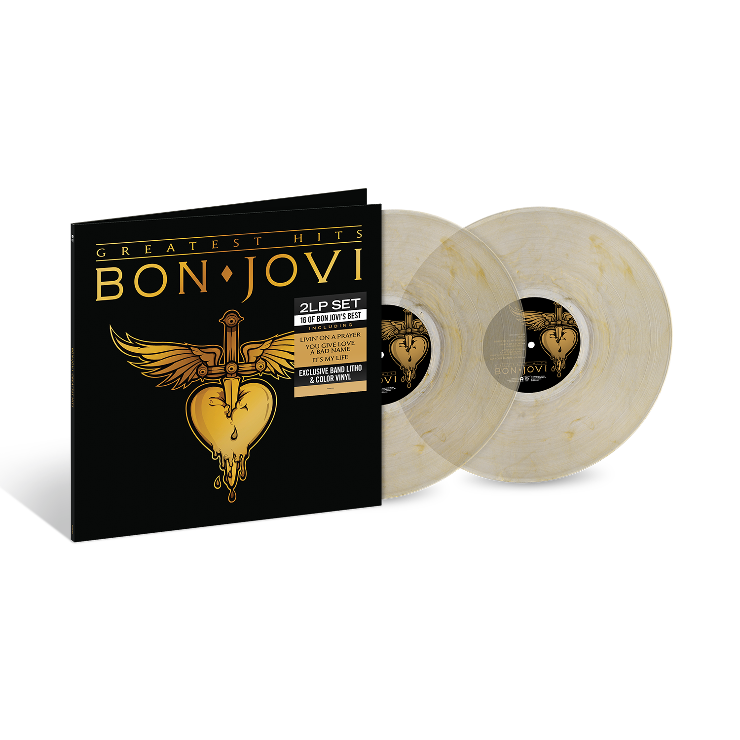 Bon Jovi - Greatest Hits: Limited Smoke Colour Vinyl 2LP