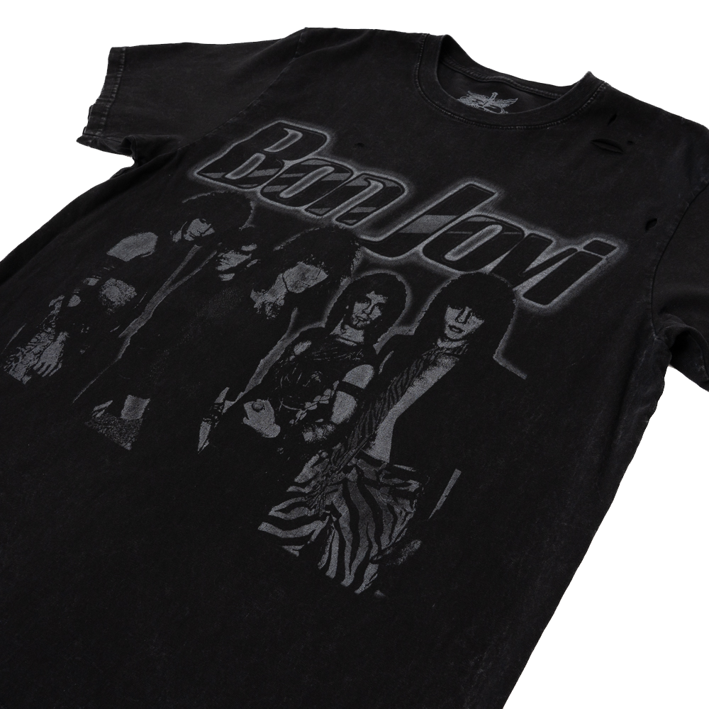 Bon Jovi - Bon Jovi Distressed T-Shirt