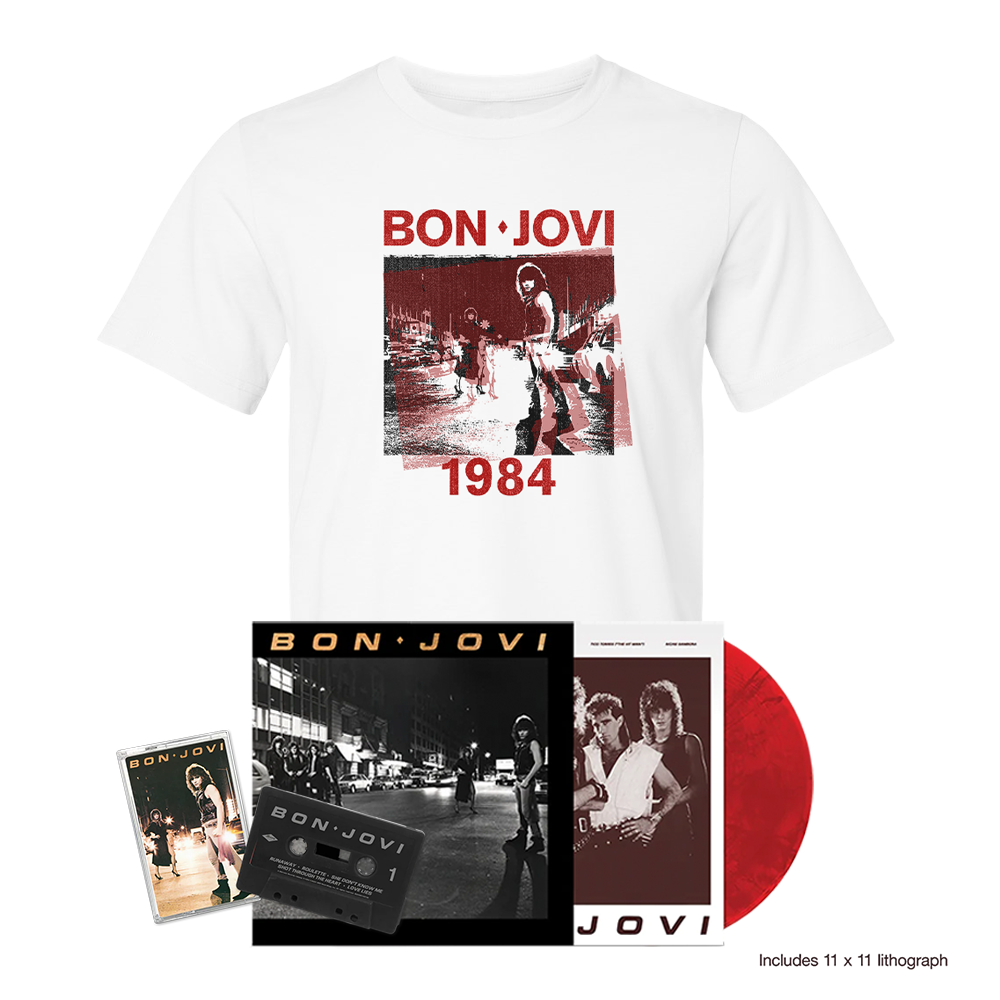 40th Anniversary Exclusive Red Vinyl Lp + Limited Edition Cassette + T-Shirt Bundle