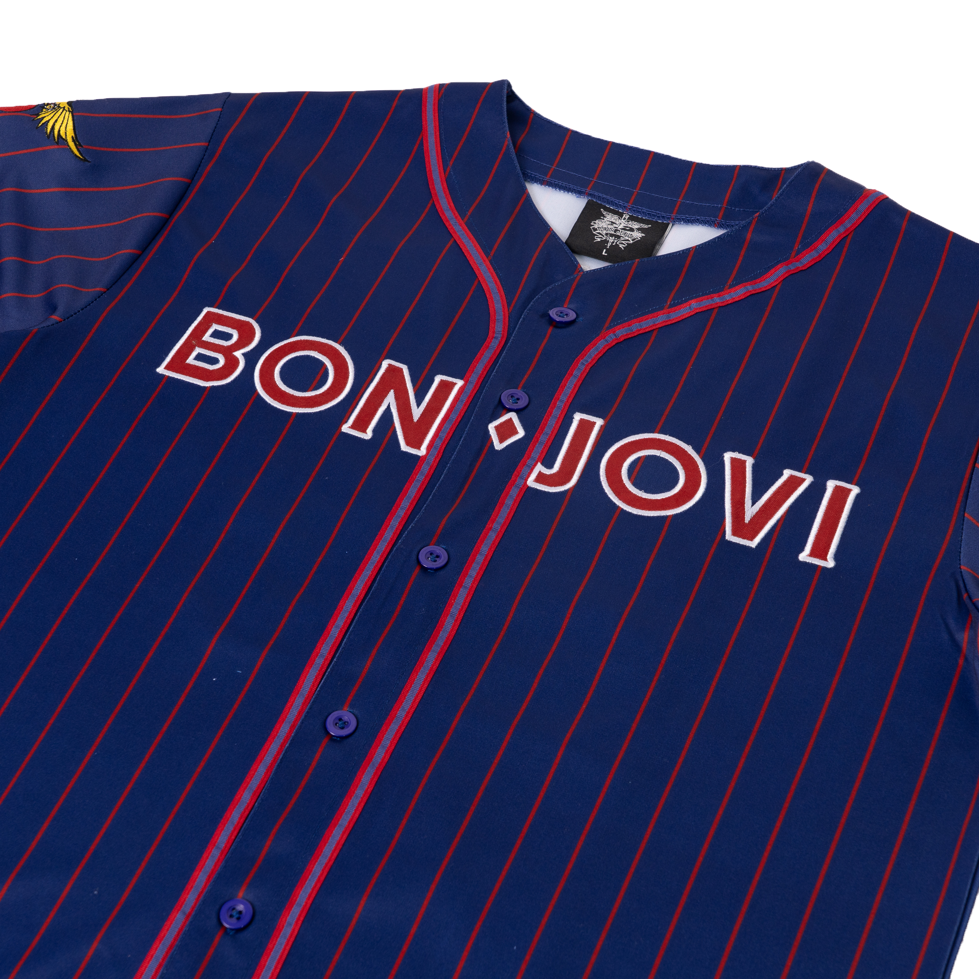Bon Jovi - Bon Jovi Blue Baseball Jersey
