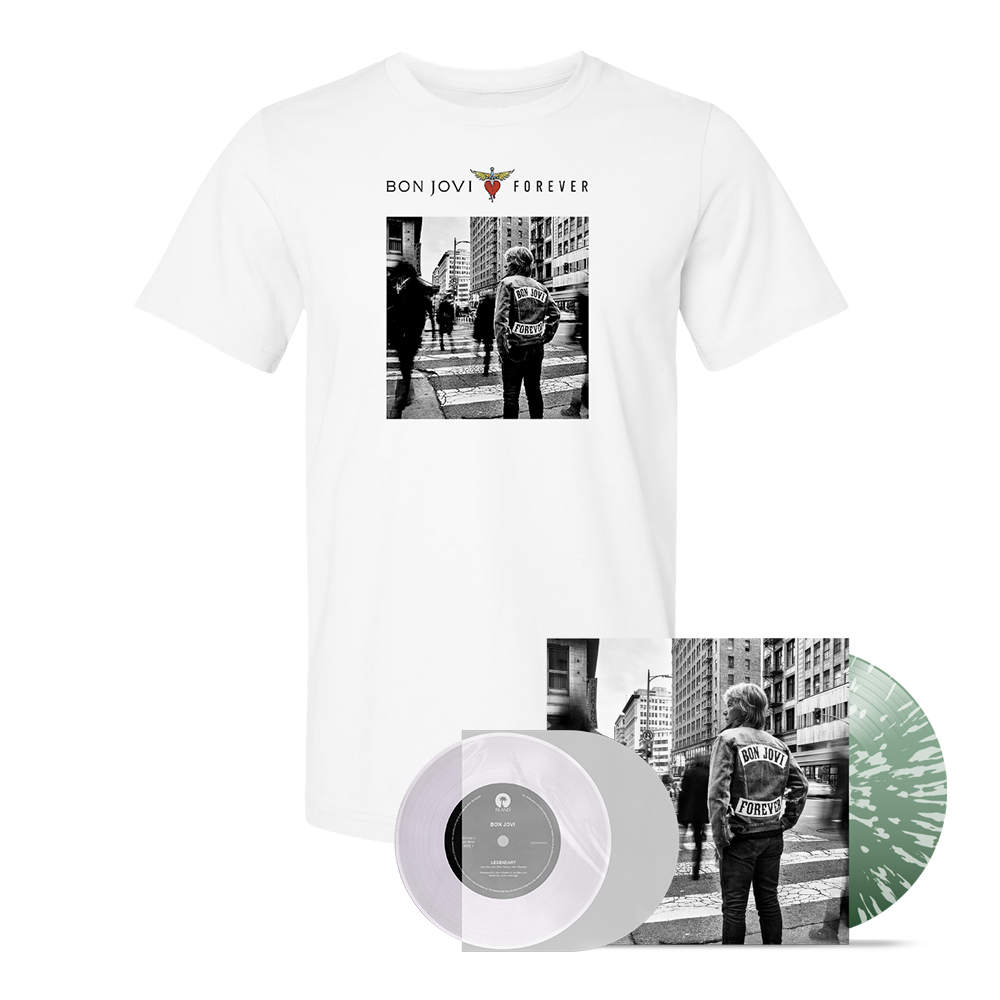 1LP Ocean Waves Vinyl (Limited Edition) + Clear 7" Vinyl + Album T-Shirt In White