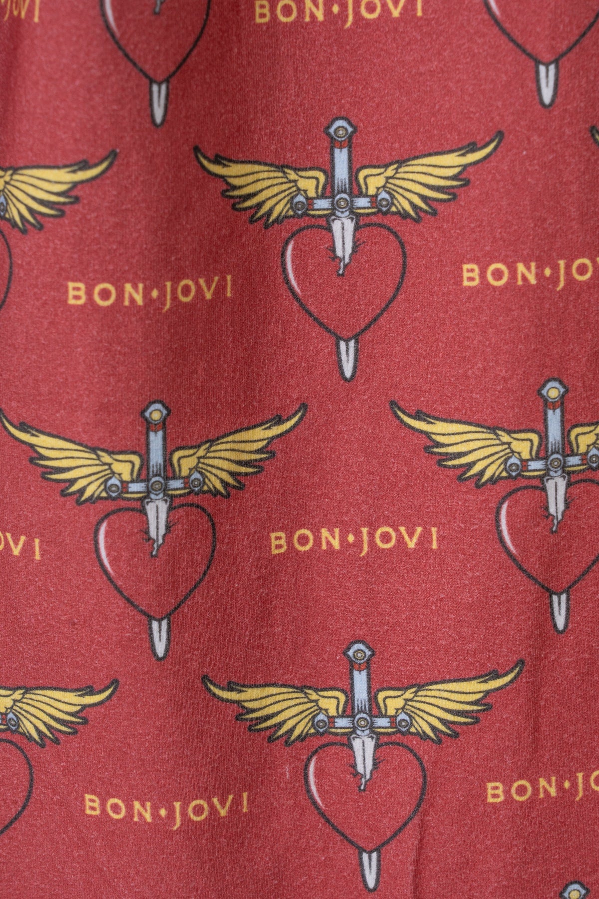Bon Jovi - Heart & Dagger Adult Onesie
