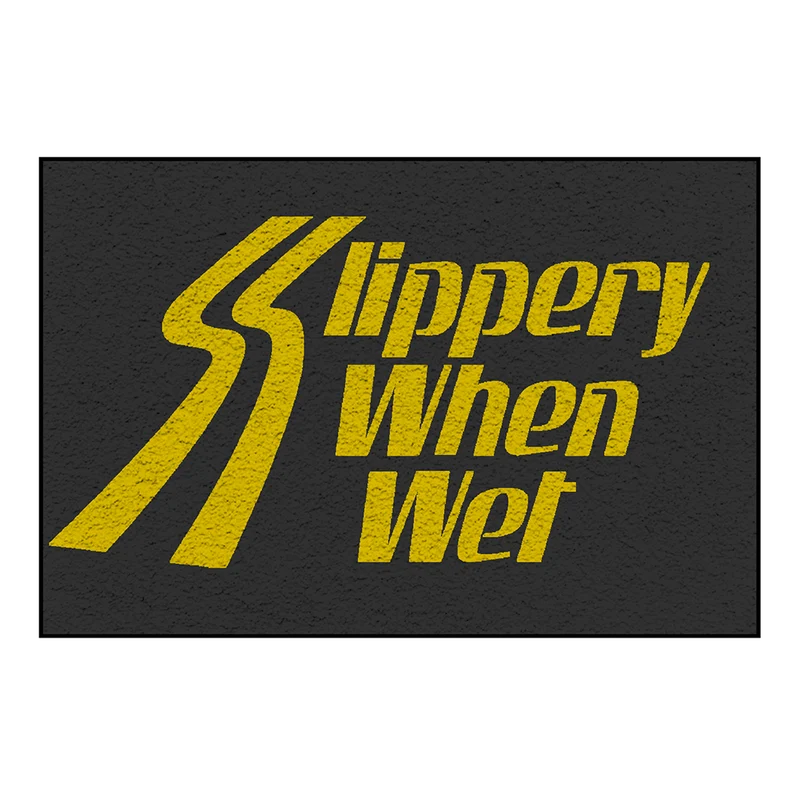 Bon Jovi - Slippery When Wet Welcome Mat