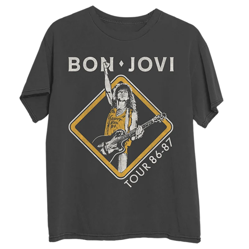 Bon Jovi - Slippery When Wet Tour ’86-’87 Pepper T-Shirt