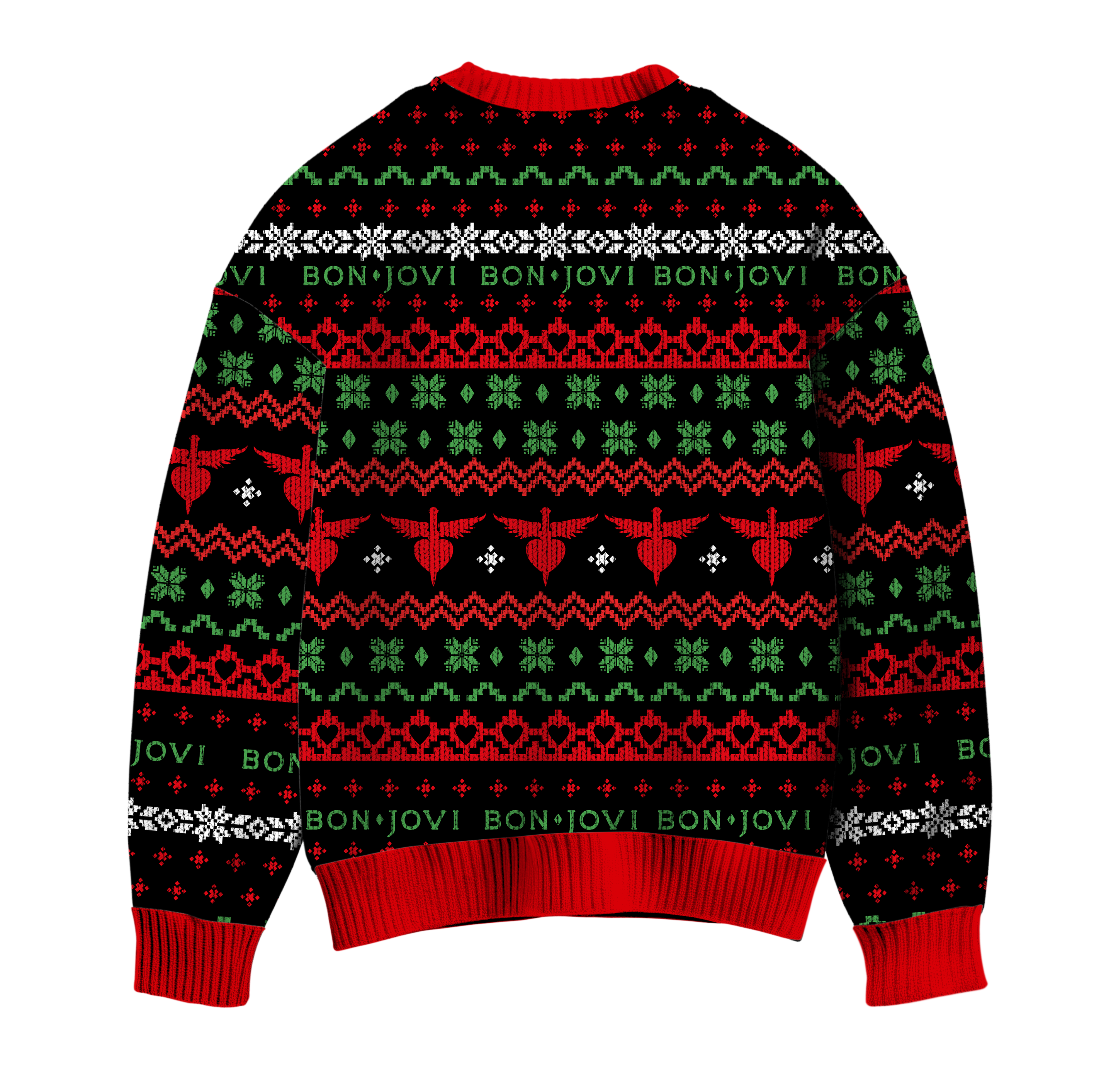Bon Jovi - 'Tis The Season To Be Jovi Holiday Sweater