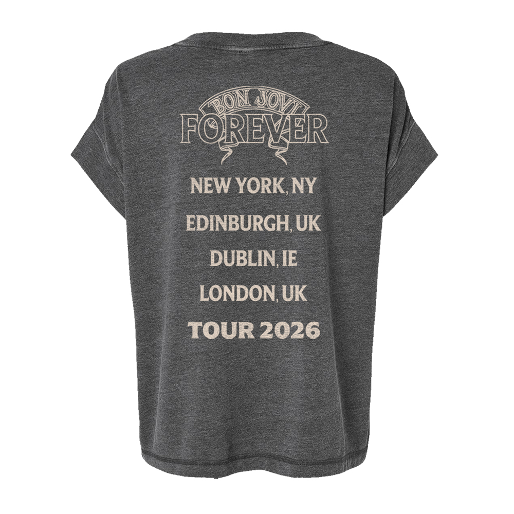 Bon Jovi - Bon Jovi Forever Tour 2026 Washed Women’s T-Shirt