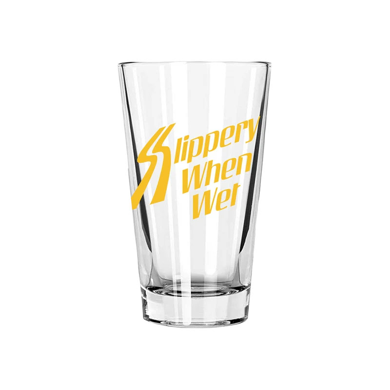Bon Jovi - Slippery When Wet Pint Glass