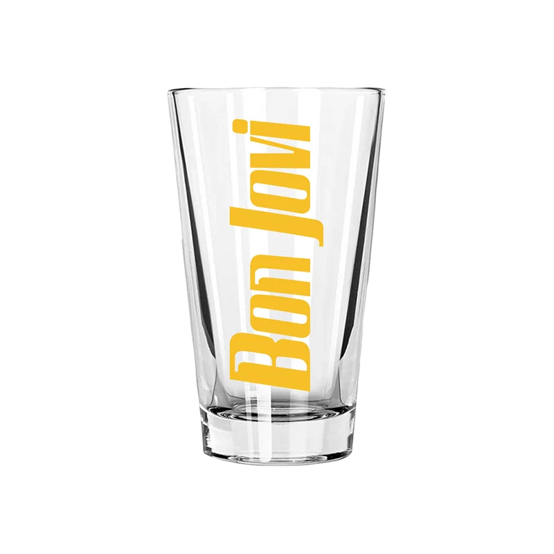 Bon Jovi - Slippery When Wet Pint Glass