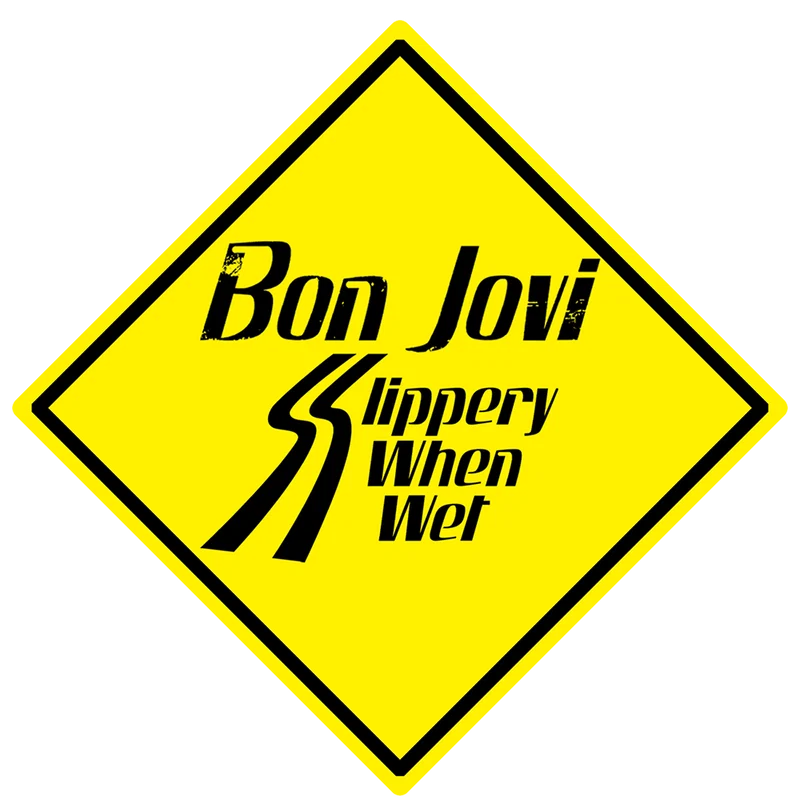 Bon Jovi - Slippery When Wet Sticker Pack