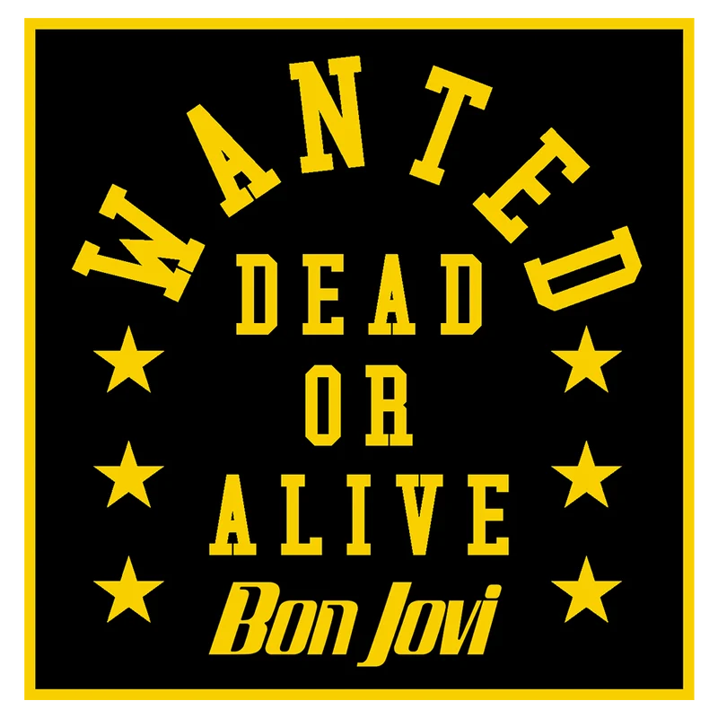 Bon Jovi - Slippery When Wet Sticker Pack