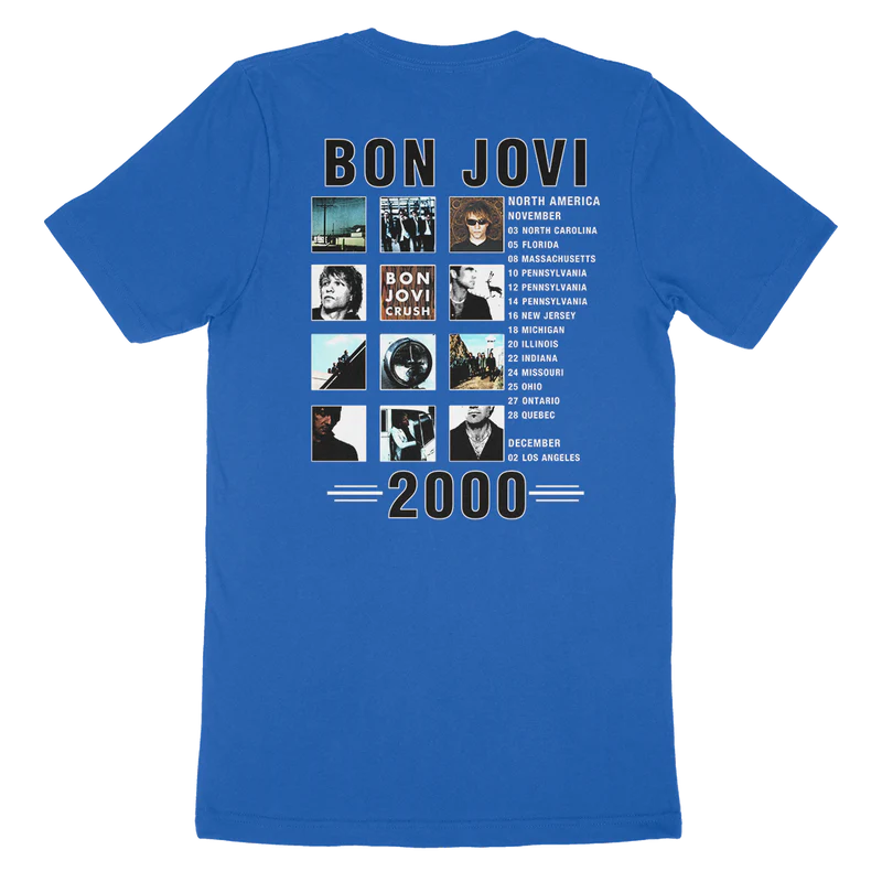 Bon Jovi - Crush 2000 Tour T-Shirt